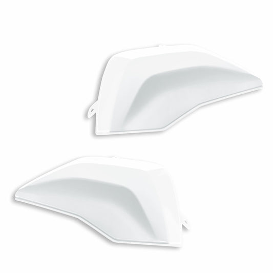 Ducati Side Case Covers - Arctic White