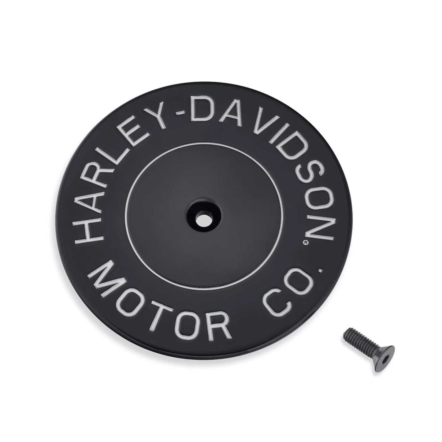Lot De 2 Autocollants Réservoir Pour Harley Davidson - Motif Personnalisé Blanc - Décoration Moto Custom