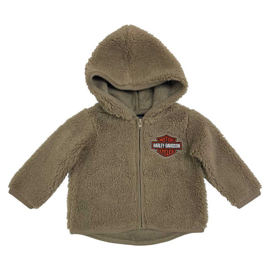 Harley-Davidson® Baby Boys' Hooded Sherpa Jacket