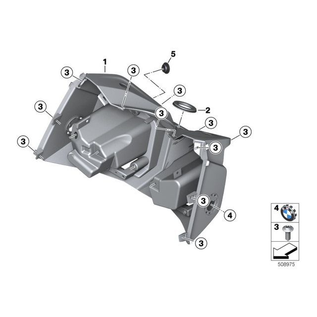 C400X 2018-2021 Upper Legshield - 46635A09426