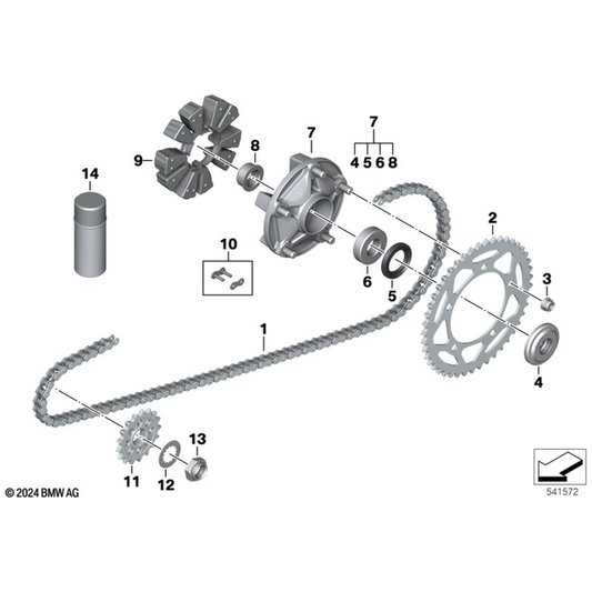 BMW Motorrad Drive Chain