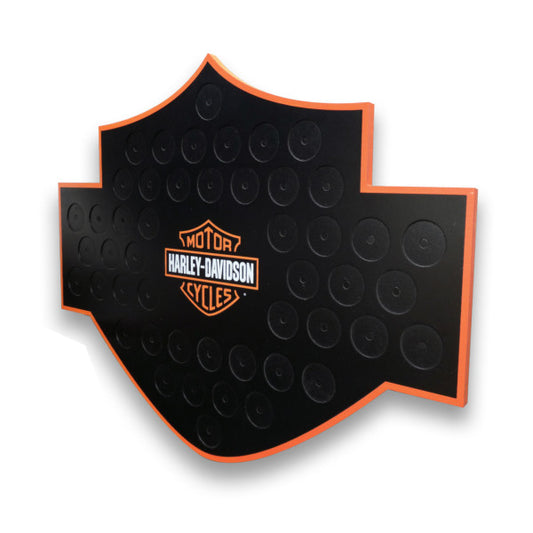 Harley-Davidson® Bar & Shield Magnetic Frame (holds 48 Poker Chips)