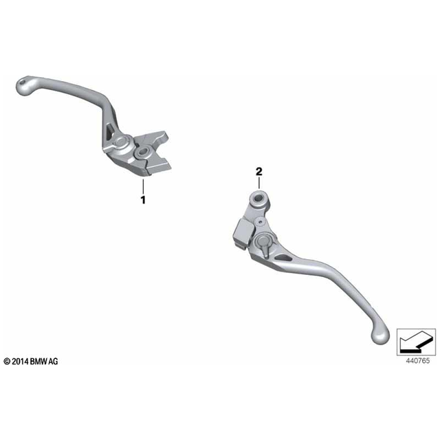 BMW Motorrad S1000XR 2014-2019 HP Milled Clutch Lever