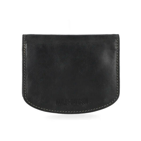 Harley-Davidson® Snap Flat Wallet Black