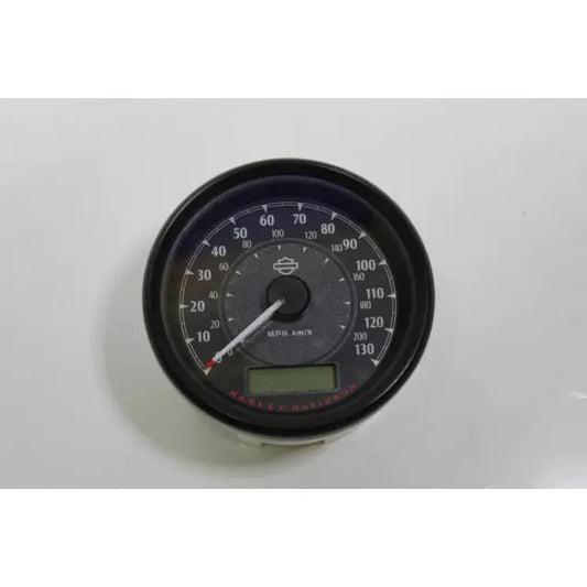 Harley-Davidson® Genuine SPEEDOMETER Dual MPH Km/h 4" Black Calibrated