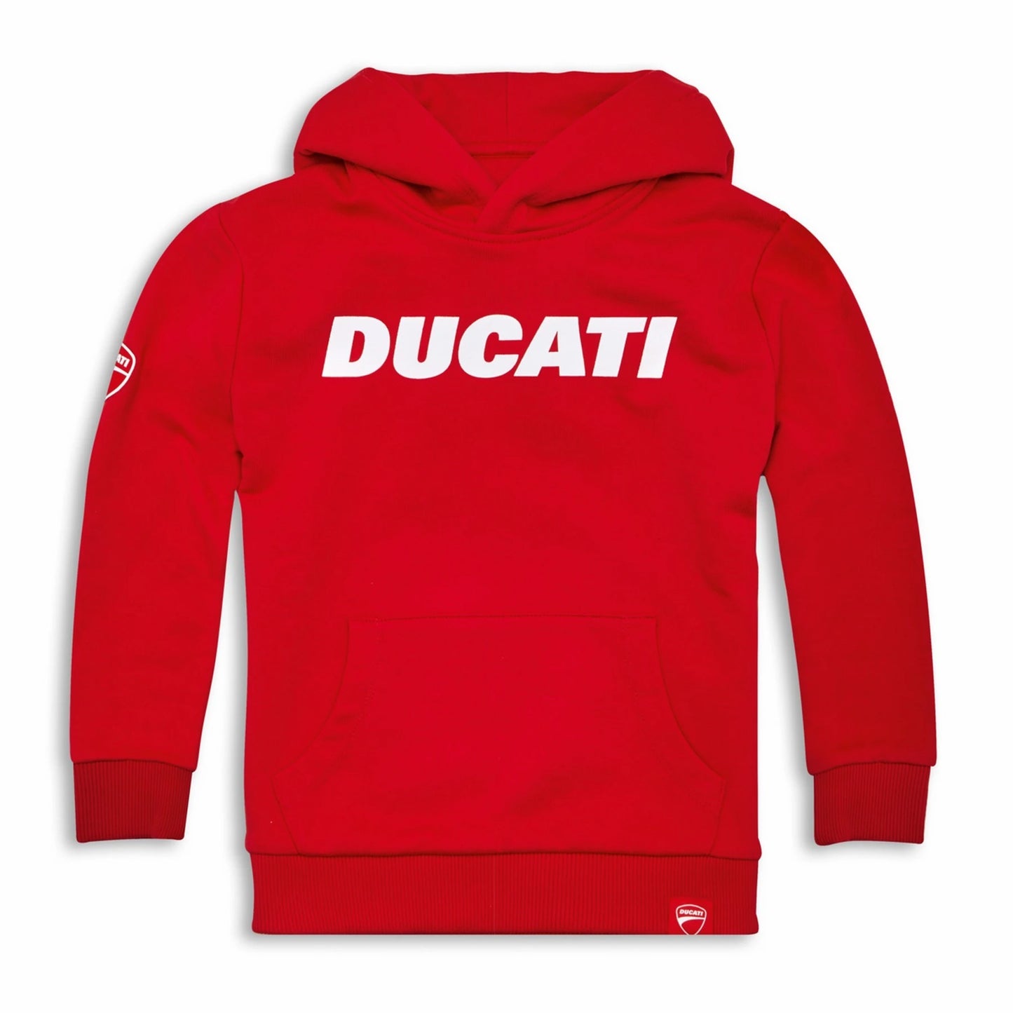 Ducati Kid's Red Logo Hoodie