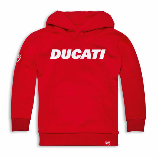 Ducati Logo Kid's Red Hoodie