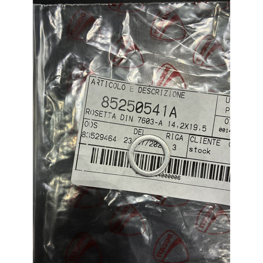 Genuine Ducati WASHER (85250541A) Sump Plug Gasket