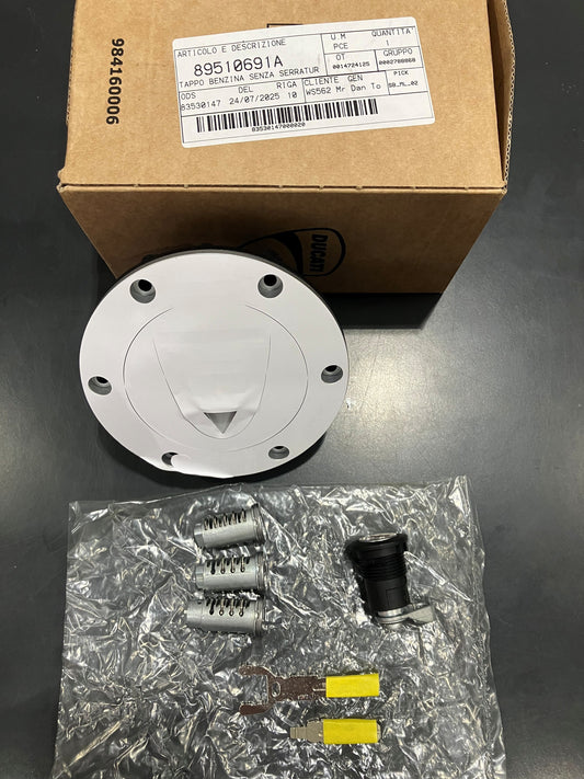 Ducati Fuel Tank Cap Lock Set Multistrada V4