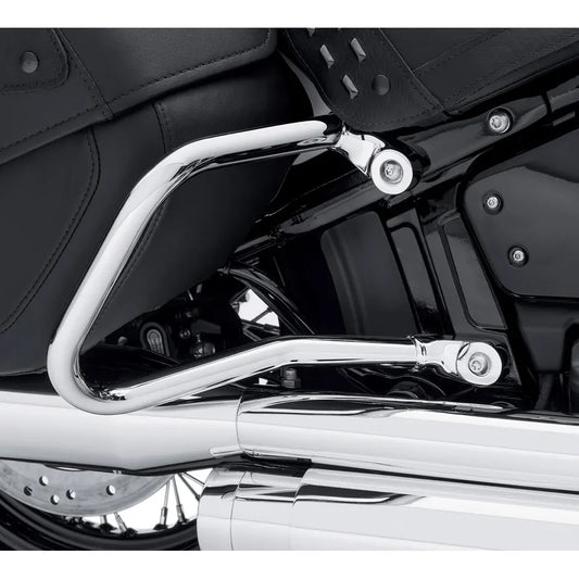 HARLEY-DAVIDSON Chrome Saddlebag Guards HERITAGE HYDRA-GLIDE REVIVAL FLHC FLI