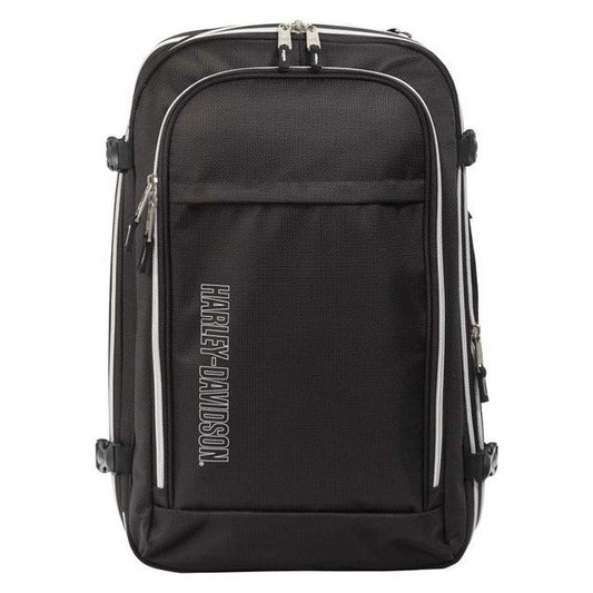 Harley-Davidson® 21" Silverado Carry-On Backpack w/ Hideaway Back Straps - Black