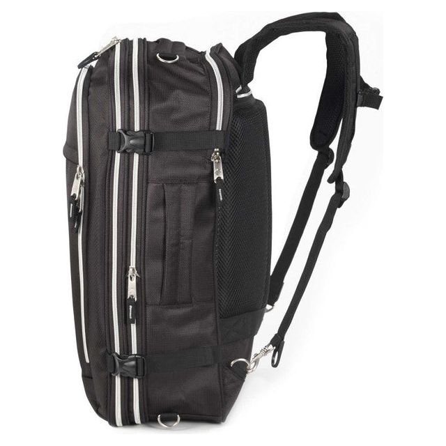 Harley-Davidson® 21" Silverado Carry-On Backpack w/ Hideaway Back Straps - Black