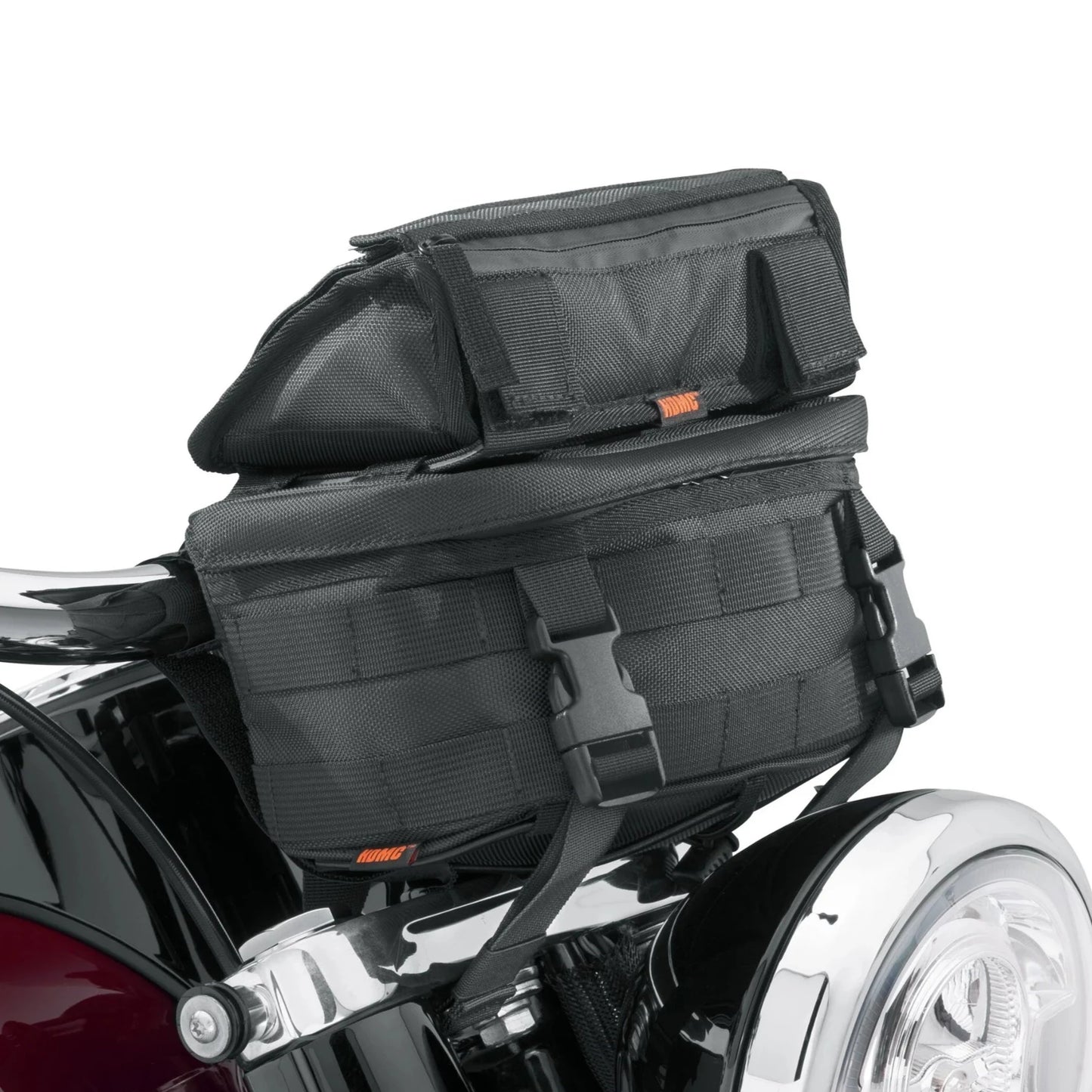 Harley-Davidson® Overwatch Large Handlebar Bag, Universal Fit - Black