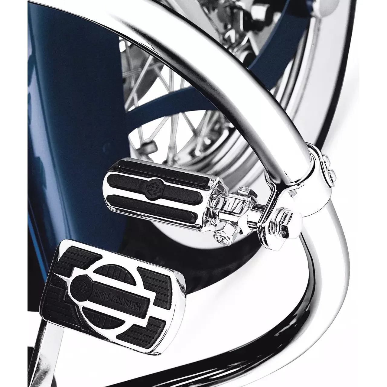 Harley-Davidson® Hardware Kit chrome for Engine Guard Footpeg Mount – LIND