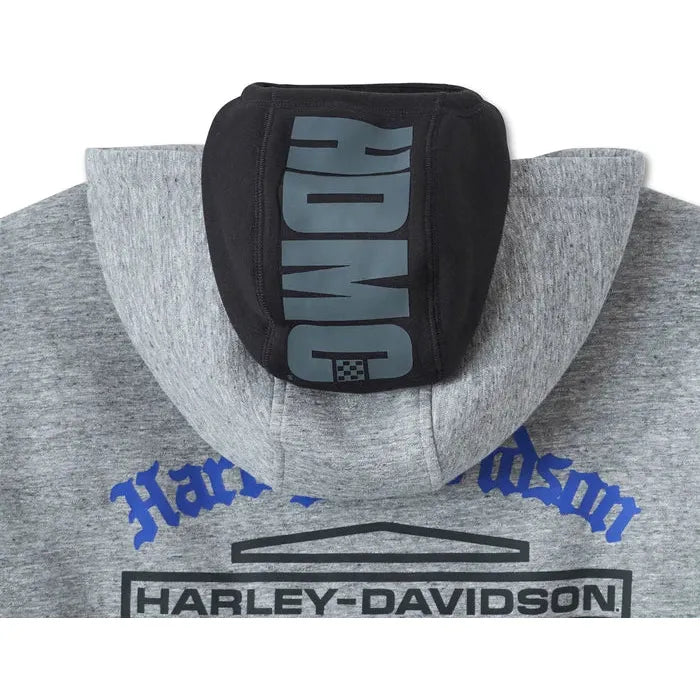 Harley-Davidson® Roaring Balaclava Hoodie - Grey Heather