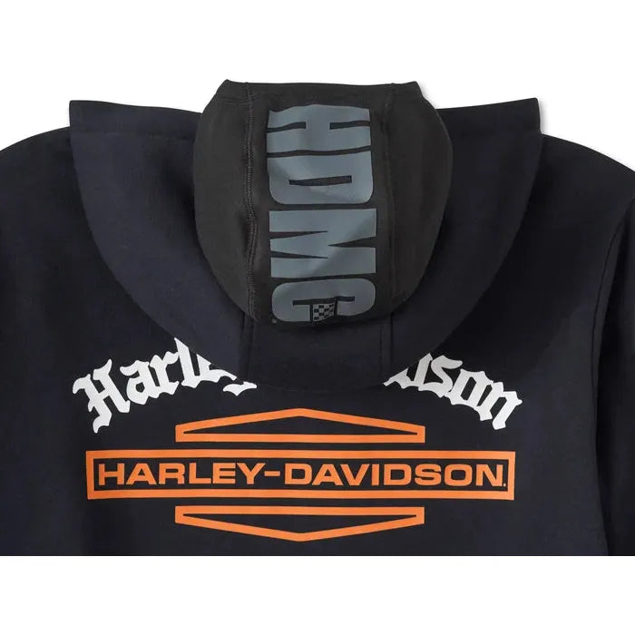 Harley-Davidson® Roaring Balaclava Hoodie - Harley Black