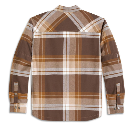 Harley-Davidson® In Between The Line Shirt Jacket - Plaid - Java & Toffee