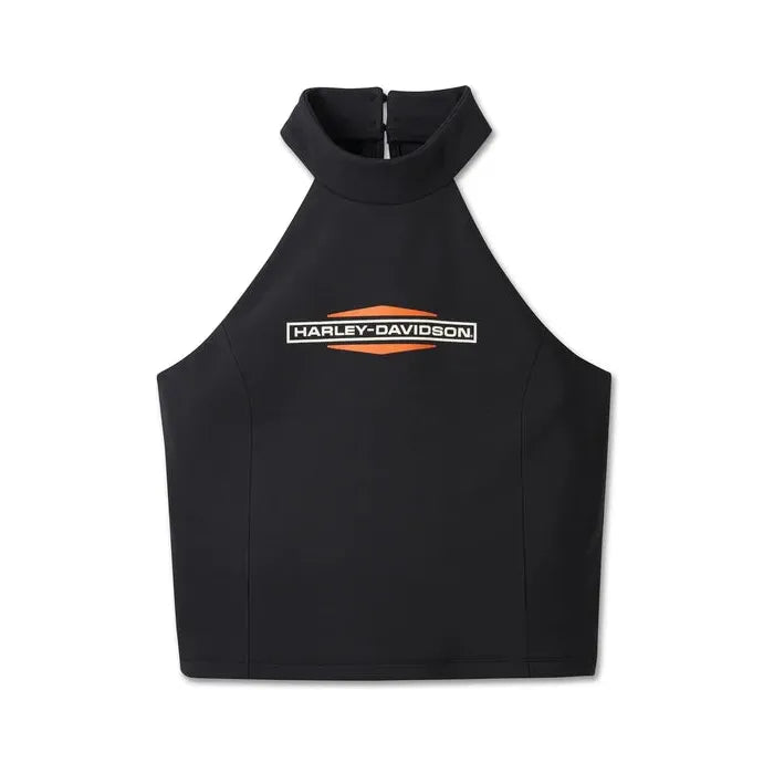 Harley-Davidson® Women's Stacked Bar & Shield Halter