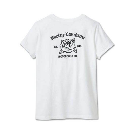 Harley-Davidson® Women's H-D Rosebud Pocket Tee