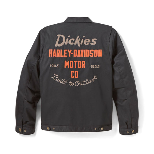 Dickies X H-D® Quilted Lined Eisenhower Jacket - Black