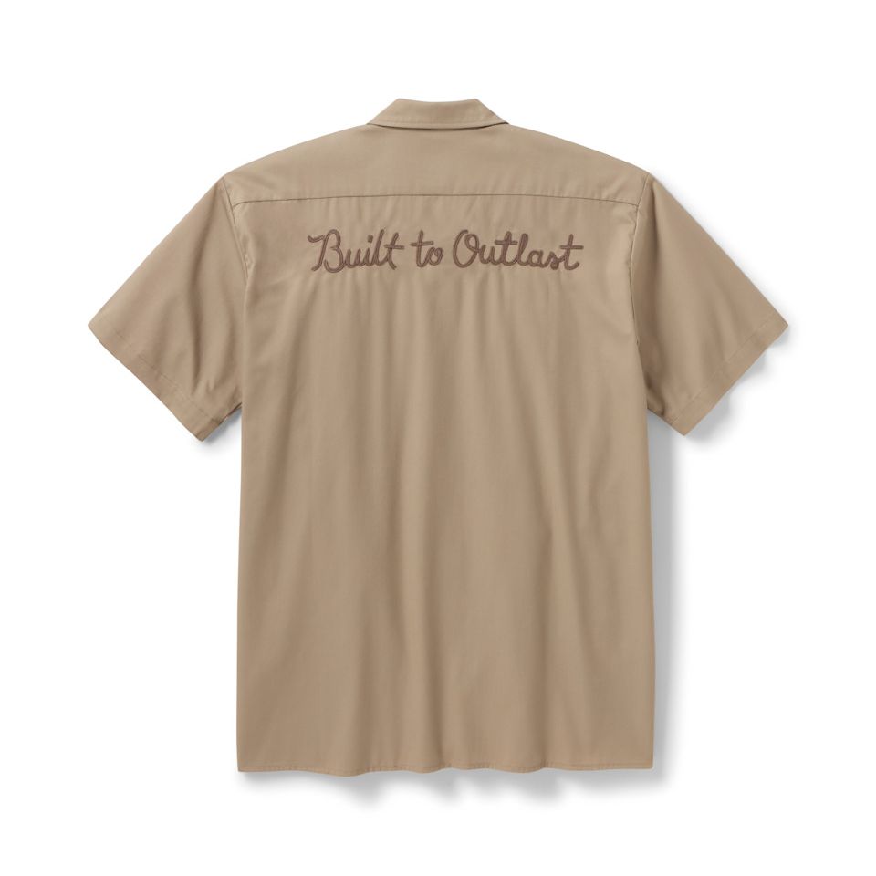 Dickies x H-D Men's Built to Outlast Work Shirt - Desert Sand