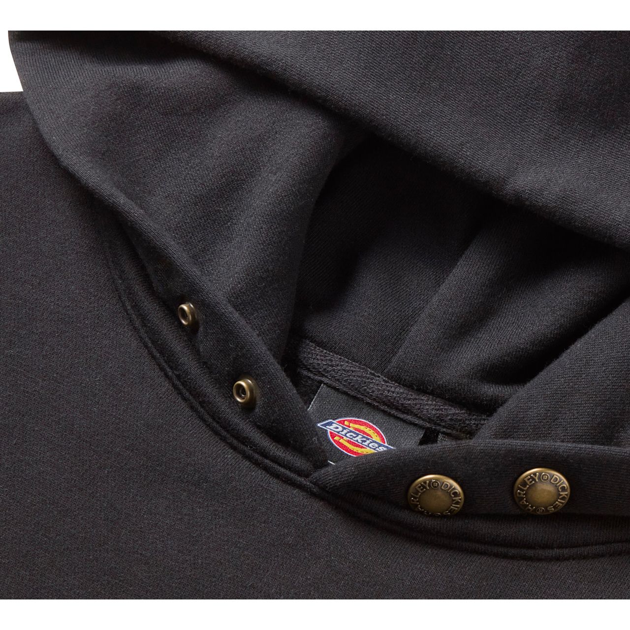 Dickies X H-D® Winged Horseshoe Oversized Pullover Hoodie - Black