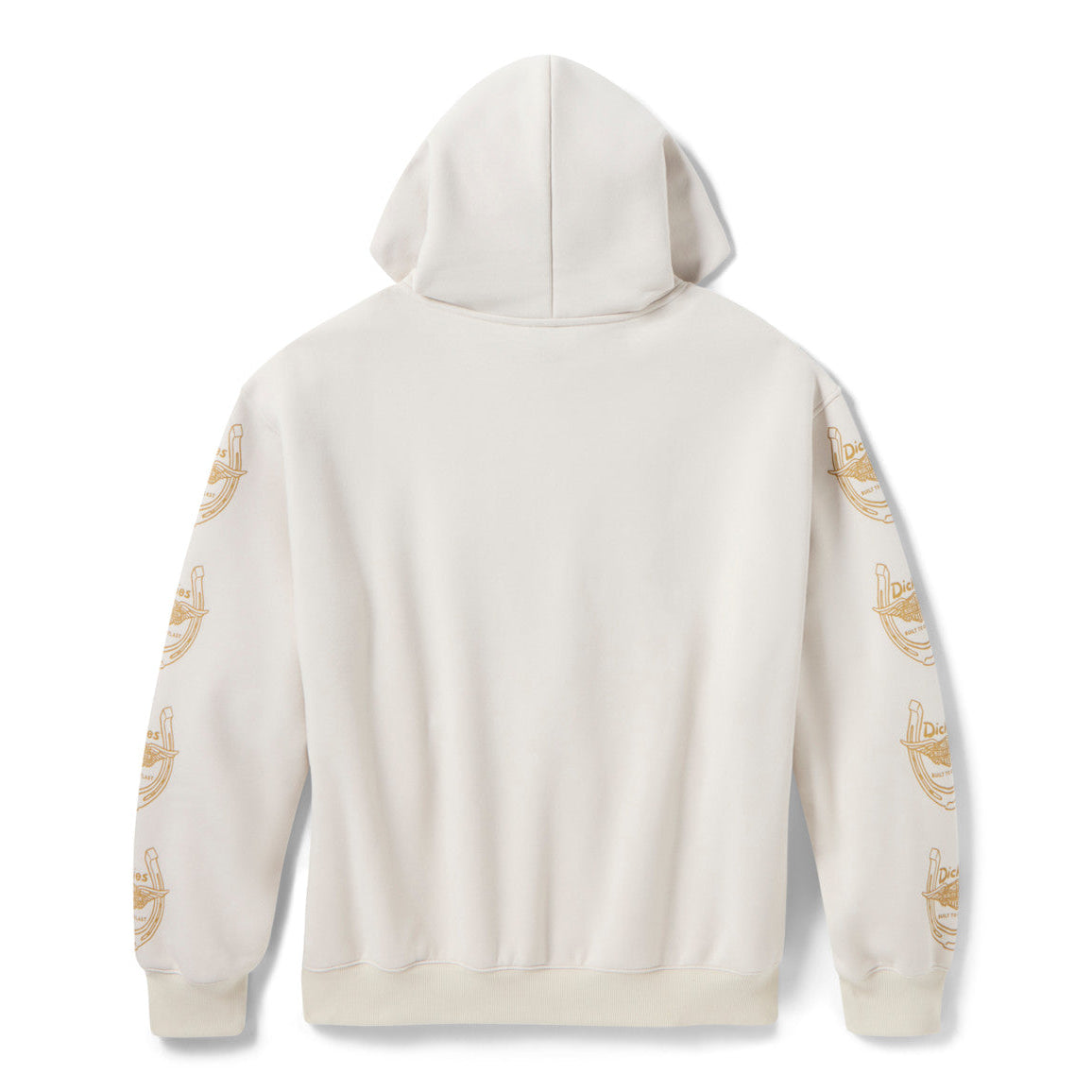 Dickies X H-D® Winged Horseshoe Oversized Pullover Hoodie - Bone