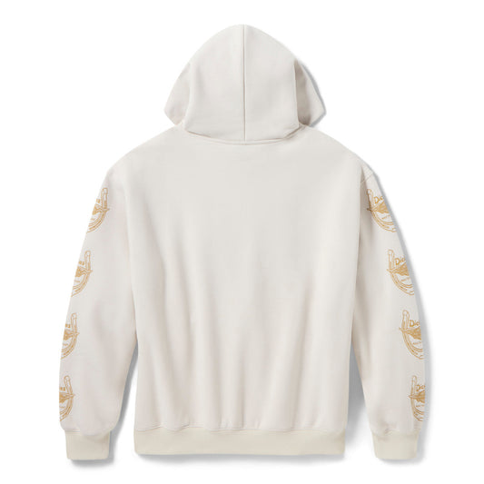 Dickies X H-D® Winged Horseshoe Oversized Pullover Hoodie - Bone