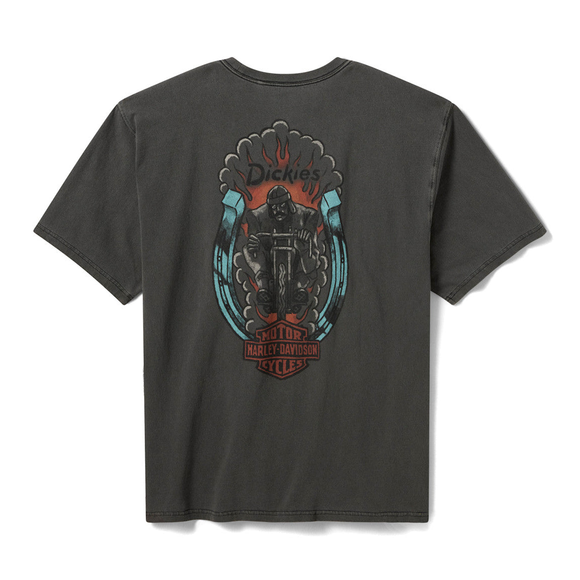 Dickies X H-D® Men's 1930's Moto Racer Heavyweight Pigment Dyed Tee - Dealer Exclusive
