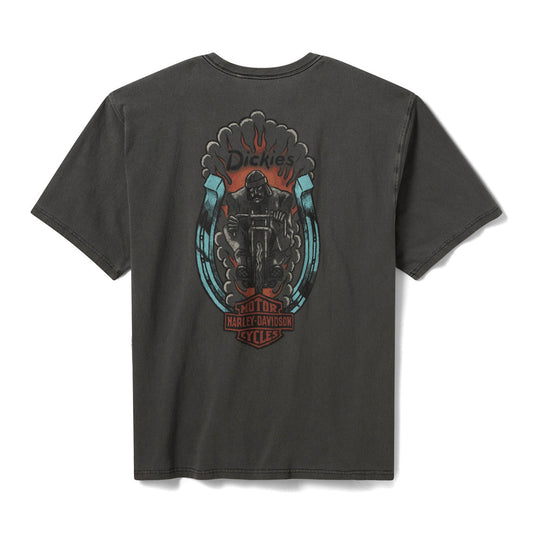 Dickies X H-D® Men's 1930's Moto Racer Heavyweight Pigment Dyed Tee - Dealer Exclusive