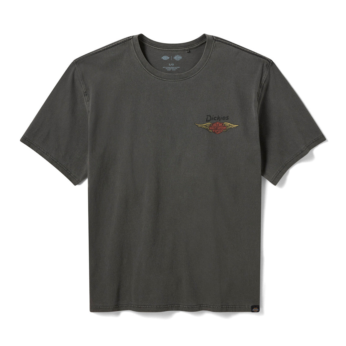 Dickies X H-D® Men's 1930's Moto Racer Heavyweight Pigment Dyed Tee - Dealer Exclusive