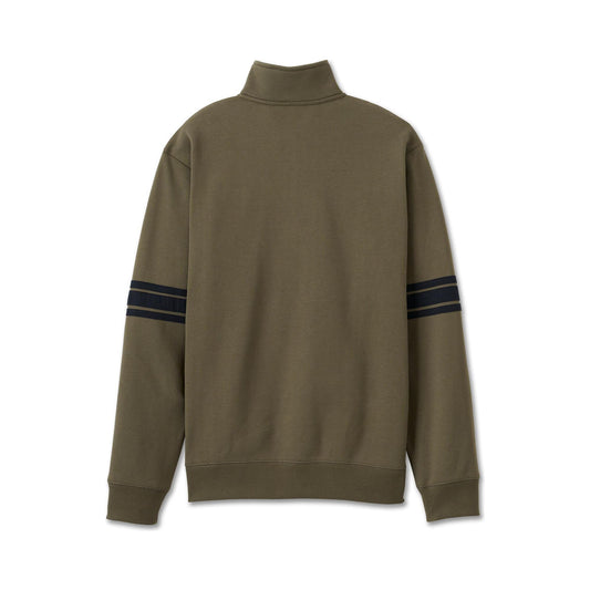 Harley-Davidson® Bar & Shield 1/4 Zip Fleece - Grape Leaf
