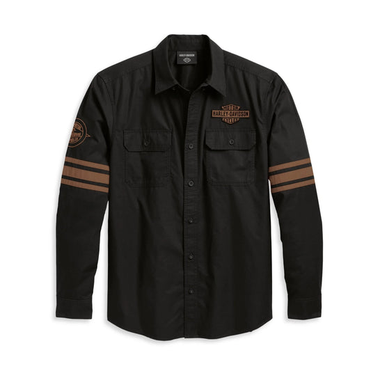 Harley-Davidson® Men's Open Road Shirt - Black Beauty