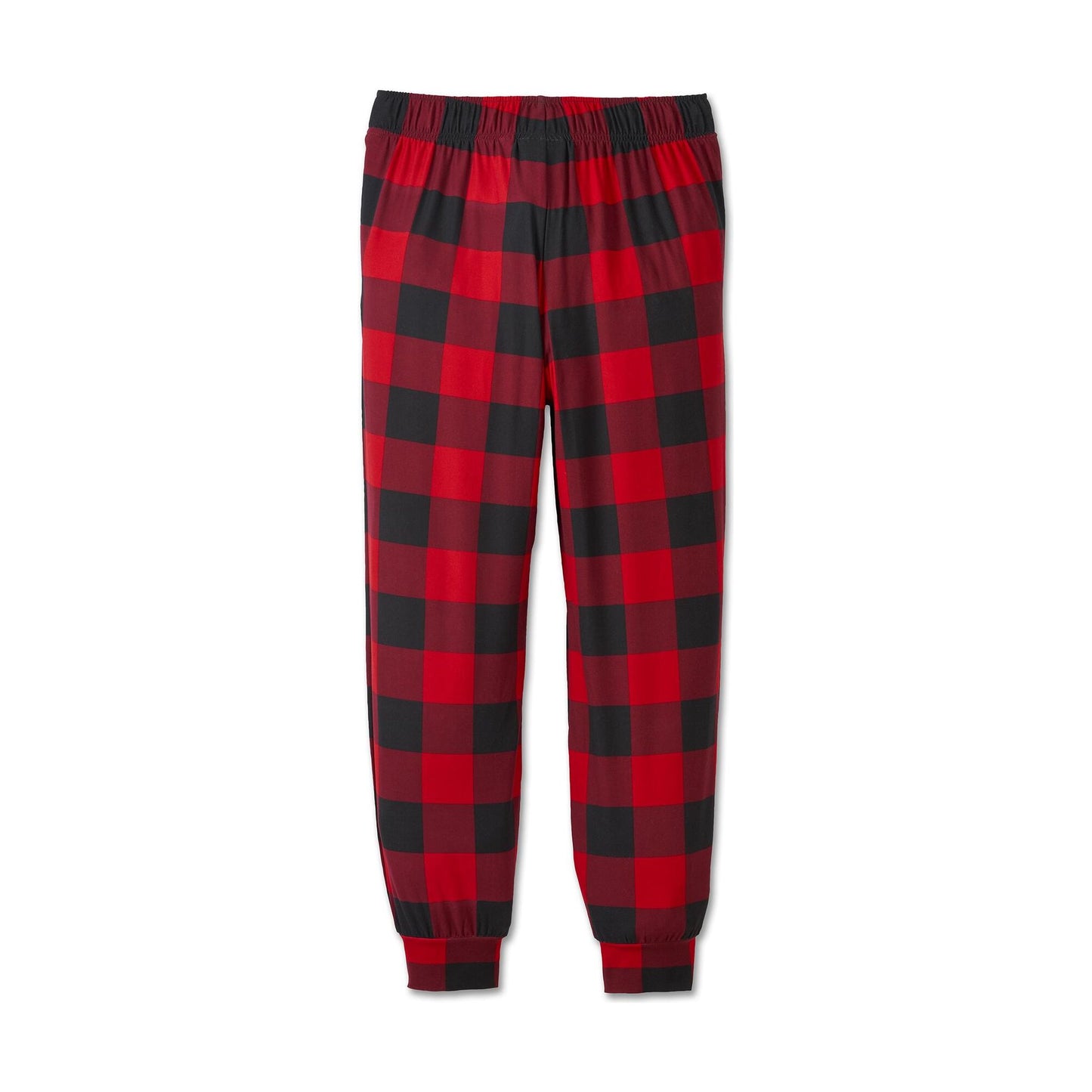 Harley-Davidson® Women's Bar & Shield Plaid Long Sleeve Pyjama Set - Chili Pepper