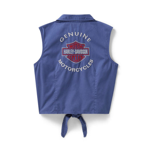 Harley-Davidson® Women's H-D Essential Tie Front Top