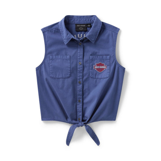 Harley-Davidson® Women's H-D Essential Tie Front Top