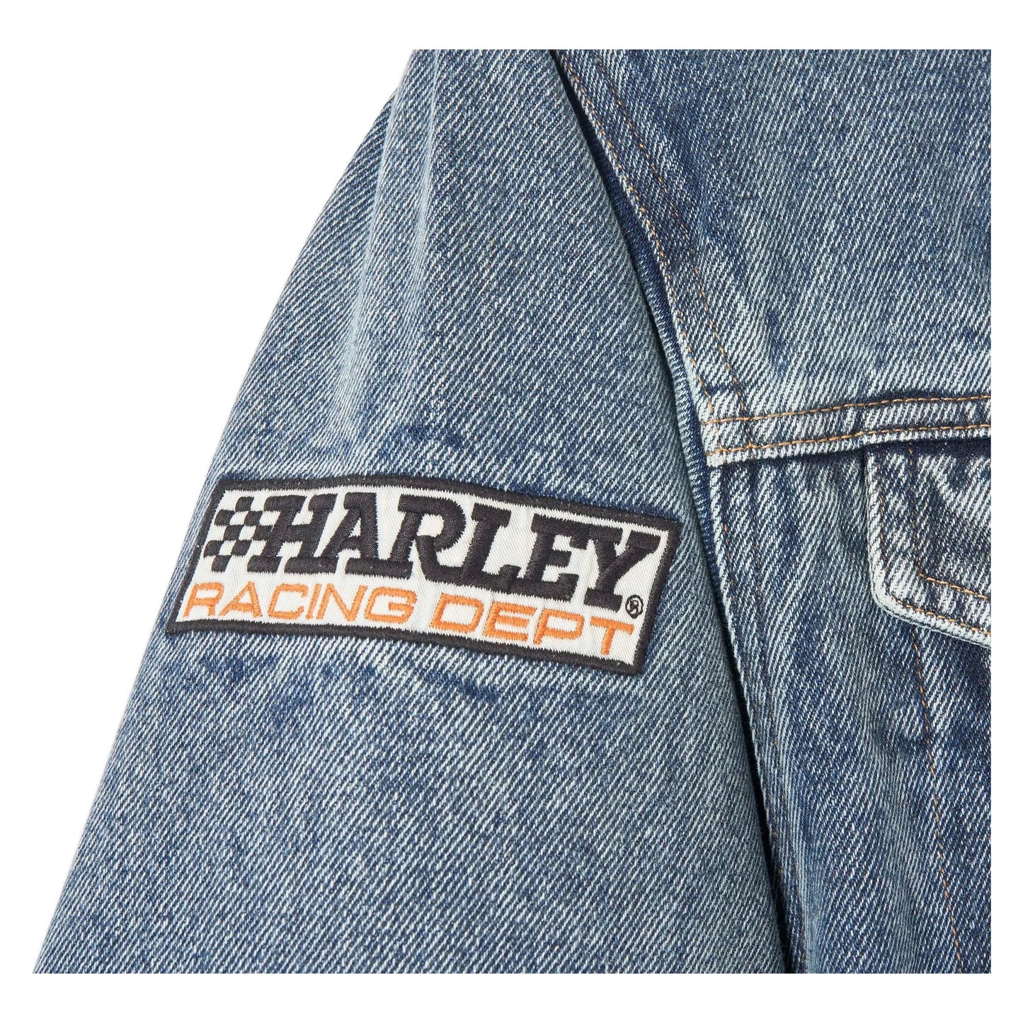 Harley-Davidson® Women's Powerslide Oversized Denim Jacket