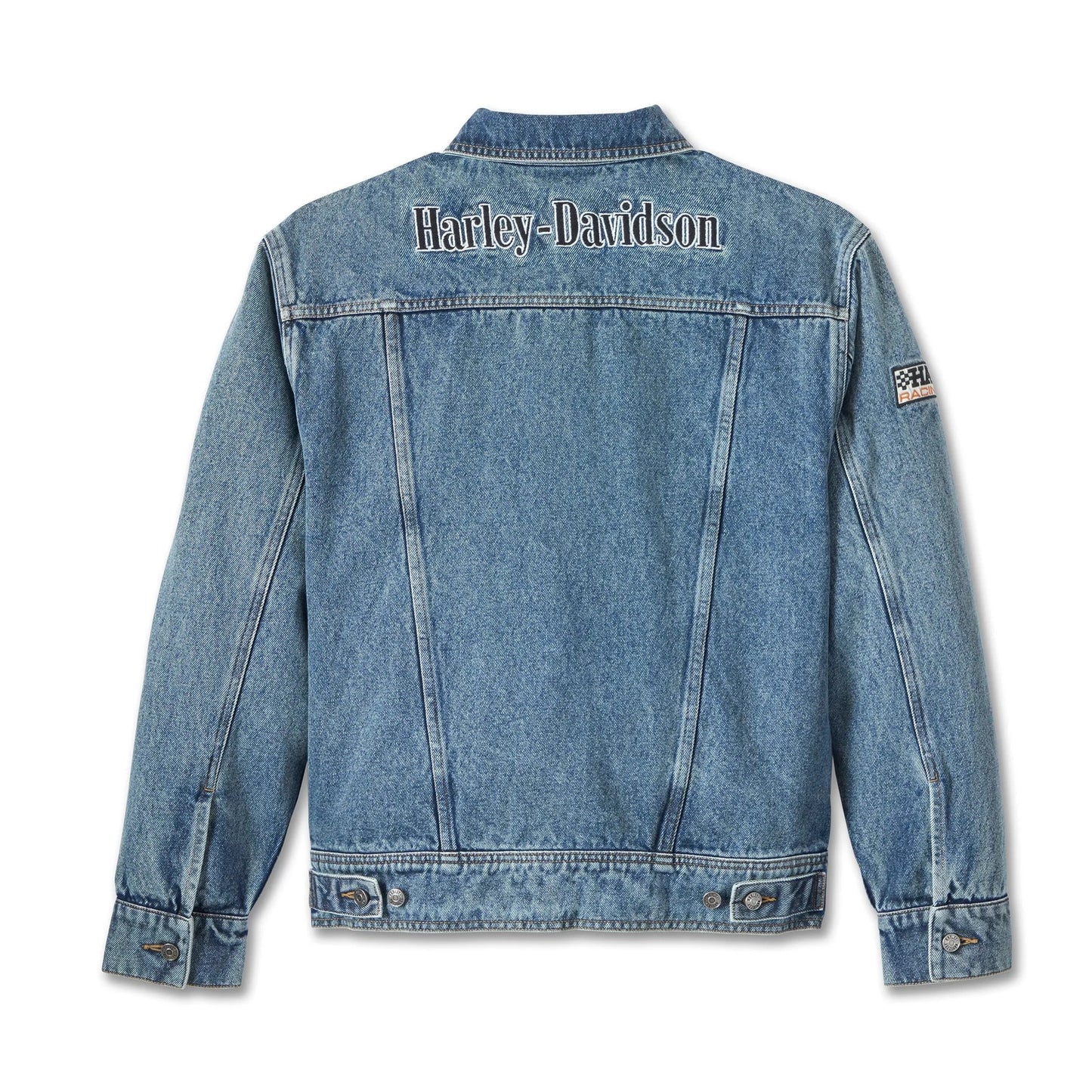 Harley-Davidson® Women's Powerslide Oversized Denim Jacket