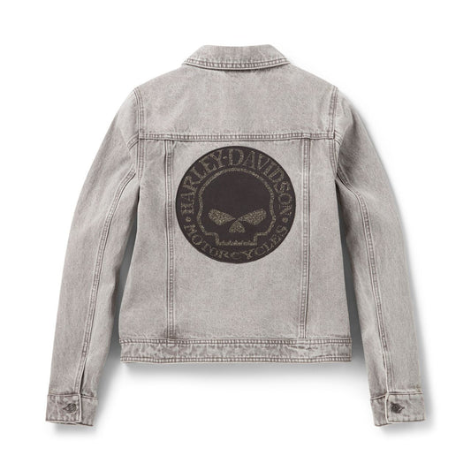 Harley-Davidson® Women's Willie G Bling Denim Jacket