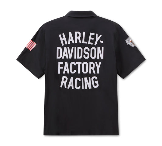 Harley-Davidson® Factory Racing Fanwear Coolmax Short Sleeve Shirt