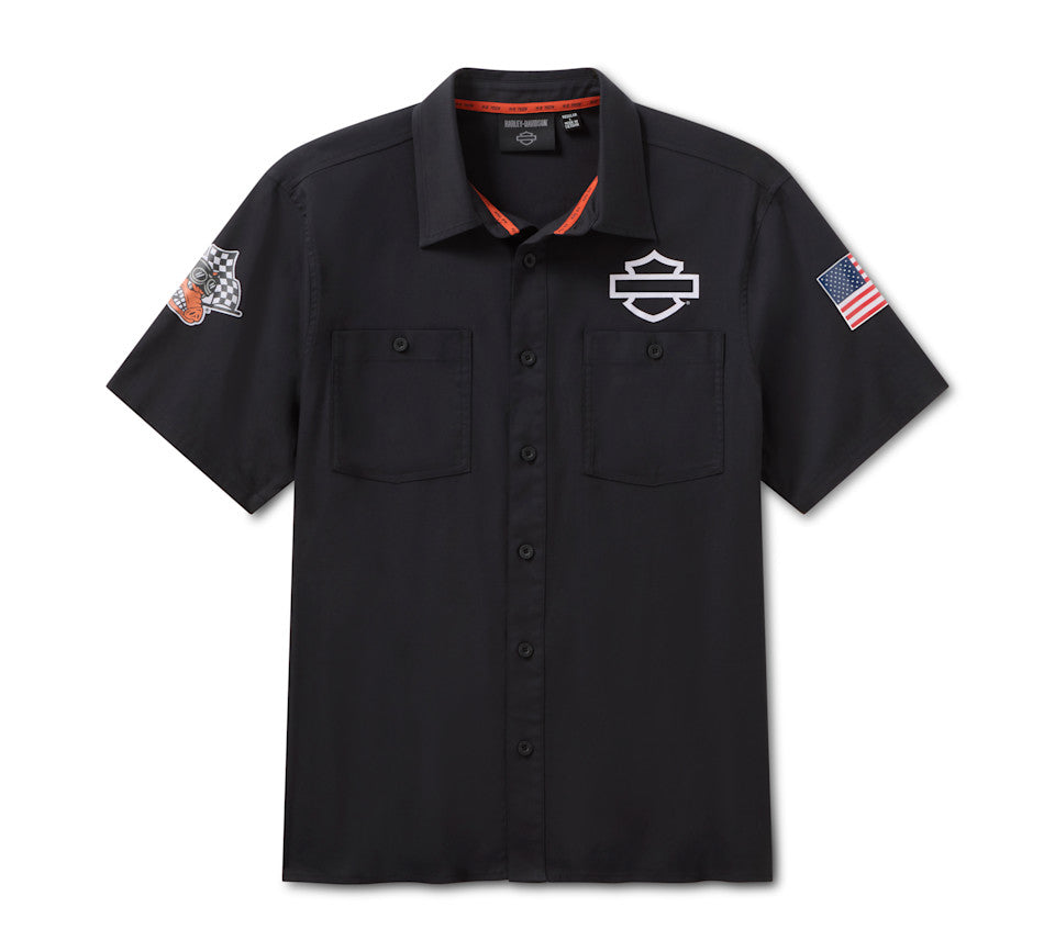 Harley-Davidson® Factory Racing Fanwear Coolmax Short Sleeve Shirt