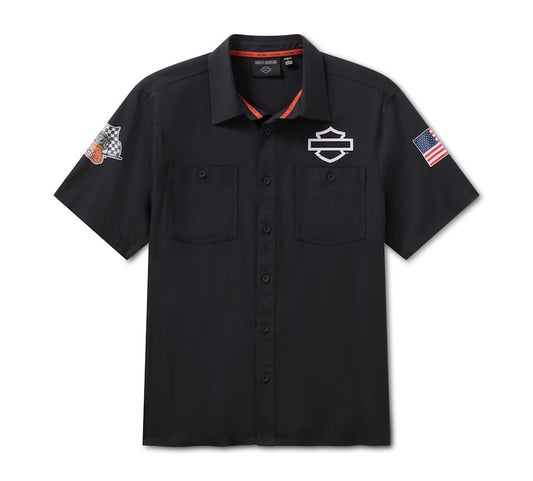 Harley-Davidson® Factory Racing Fanwear Coolmax Short Sleeve Shirt