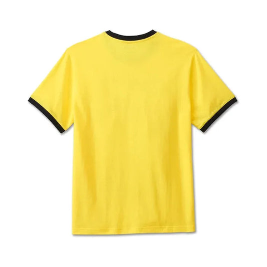 Harley-Davidson® Men's #1 Racing Mesh Ringer Tee - Dandelion