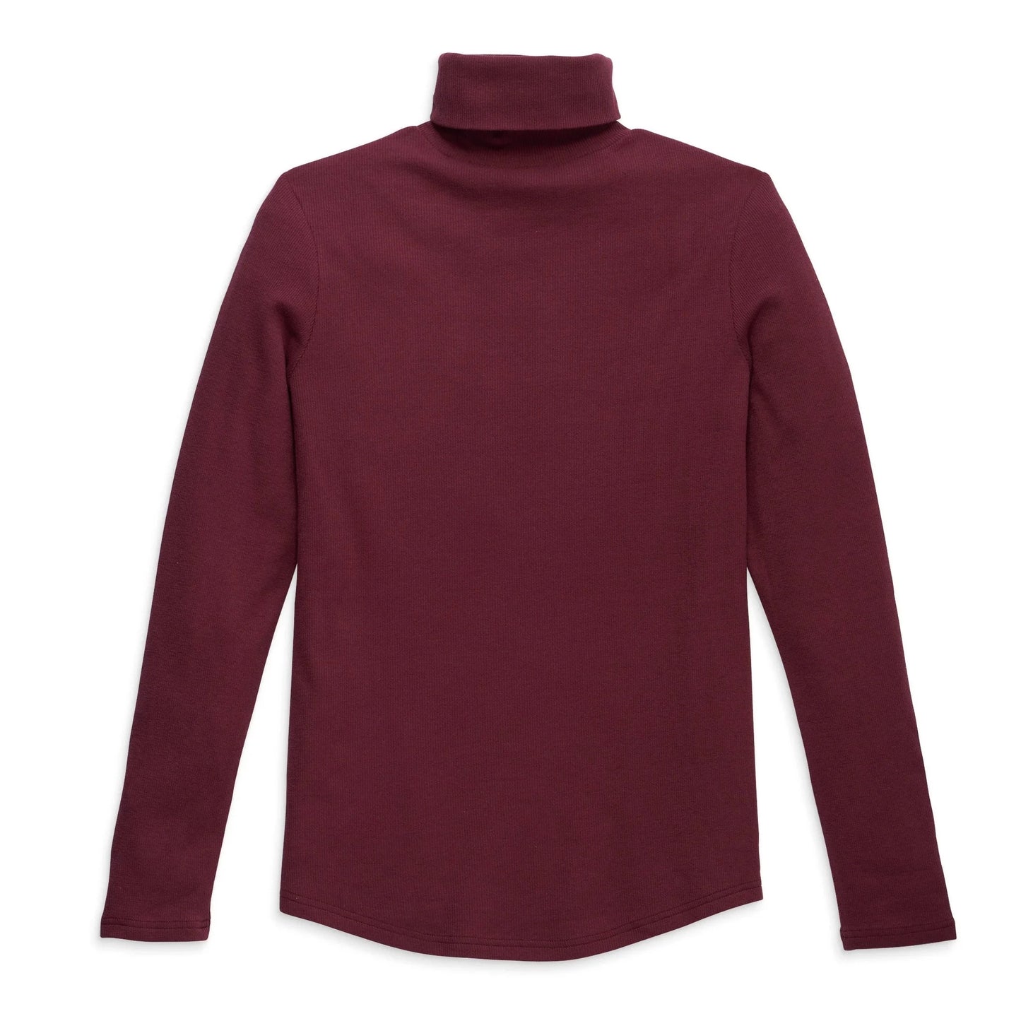 Harley-Davidson® Women's Milwaukee Rib Turtleneck - Tawny Port