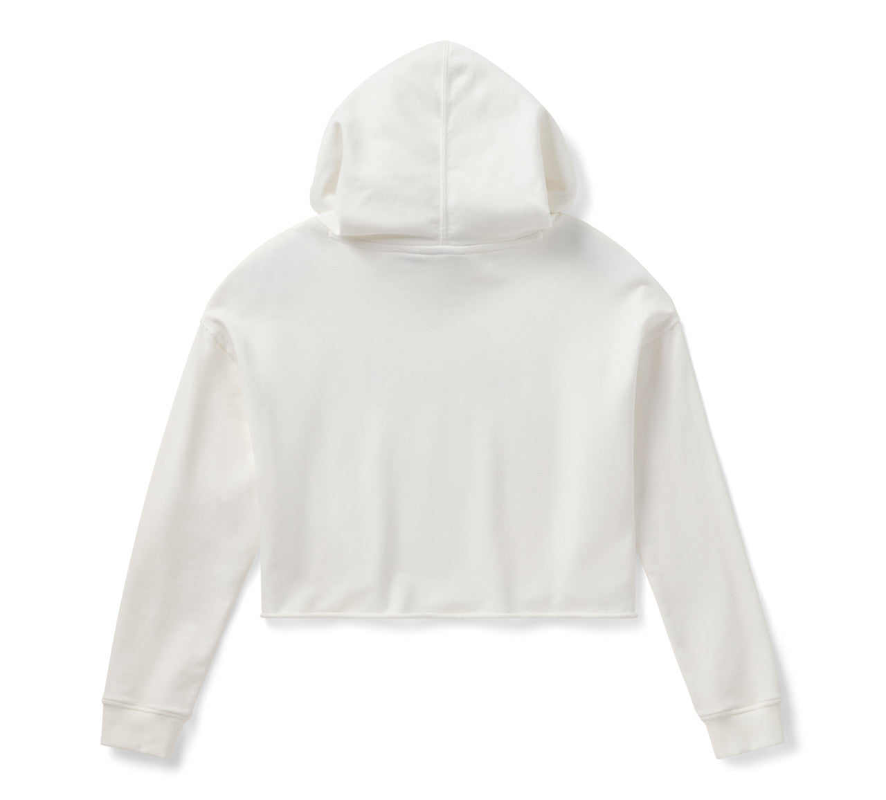 Harley-Davidson® Women's Chrome Evo Bar & Shield Cropped Pull Over Hoodie