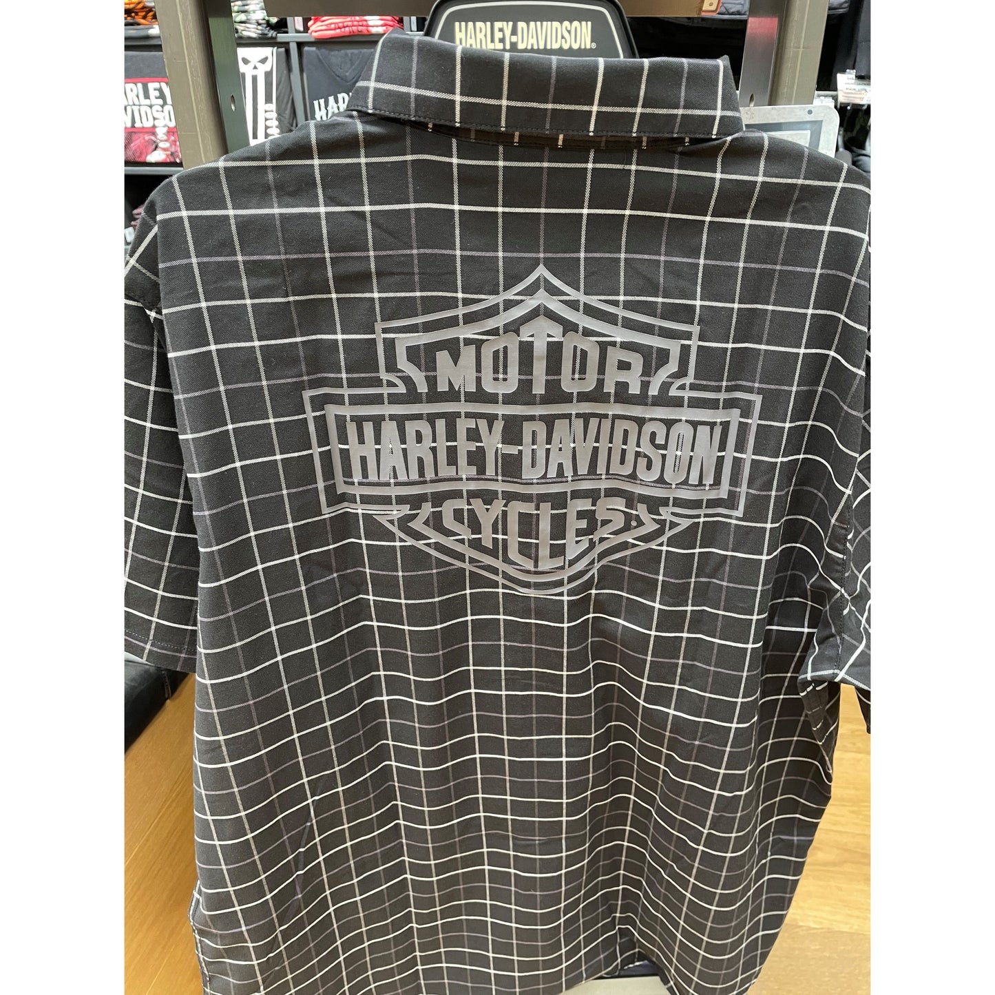 Harley-Davidson Men's Woven-Black Shirt