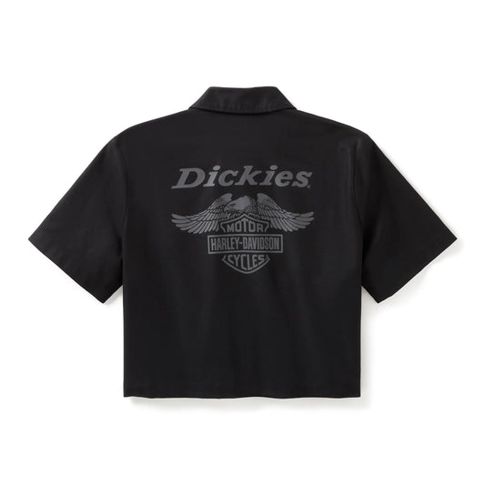 Dickies x H-D® Women's Eagle Cropped Work Shirt