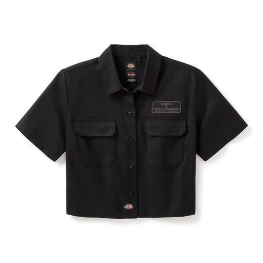 Dickies x H-D® Women's Eagle Cropped Work Shirt