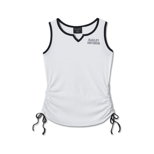 Harley-Davidson® Women's Illuminate Bar & Shield Tank - Bright White