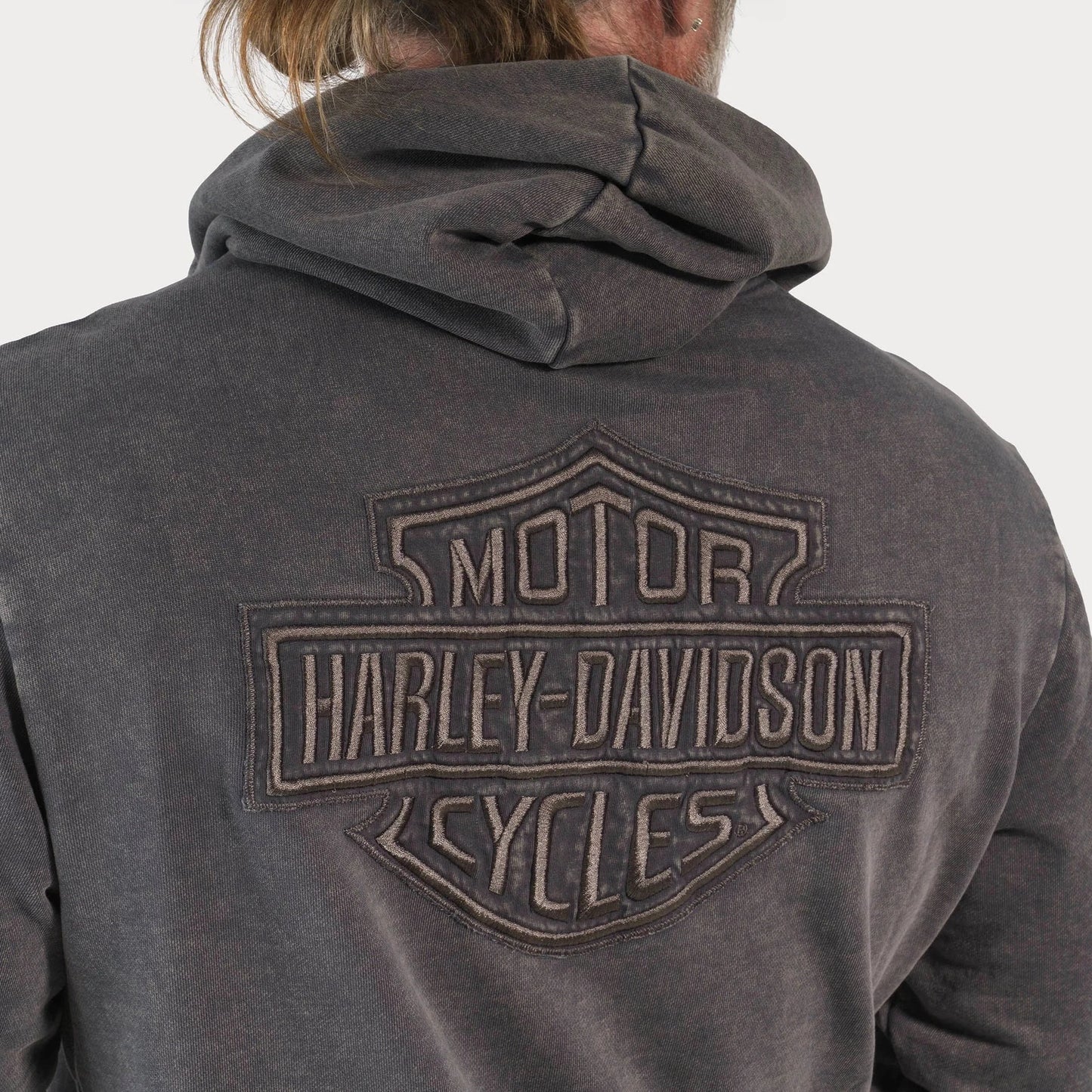 Harley-Davidson® Men's Kickstart Hoodie - Blackened Pearl